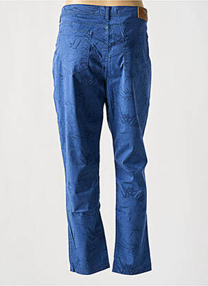 Pantalon 7/8 elasticitate albastru MENSI COLLEZIONE femeie
