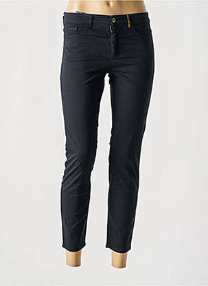Pantalon 7/8 elasticitate mărime normală negru COUTURIST femeie