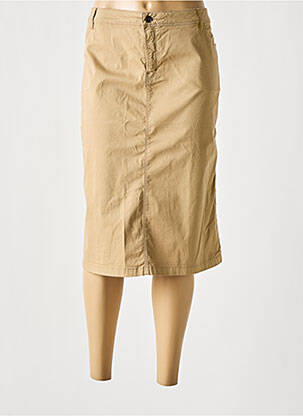 Fustă midi maro COUTURIST femeie