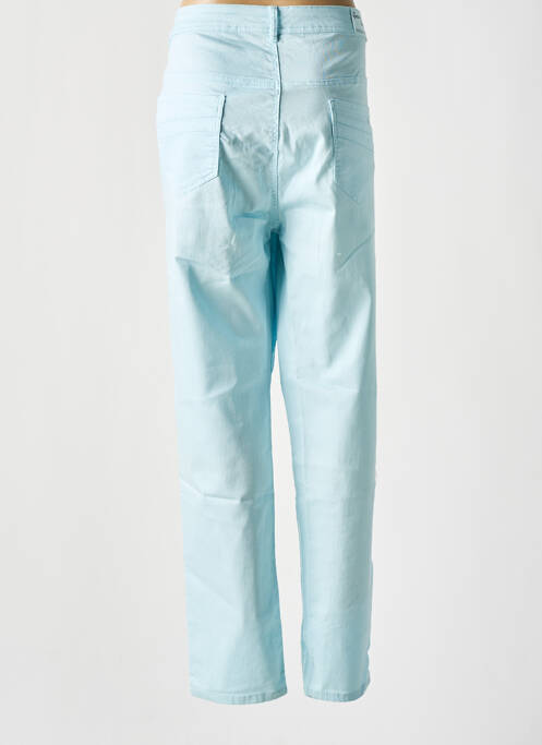 Pantalon slim albastru QUATRE VINGT JOURS femeie