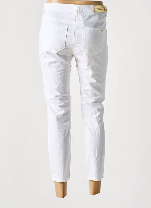 Pantalon 7/8 alb COUTURIST femeie