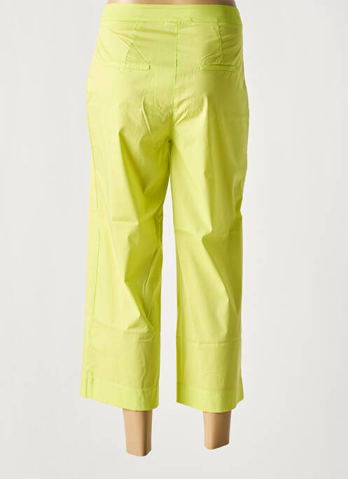 Pantalon trei sferturi verde MALOKA femeie