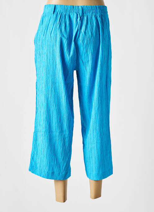 Pantalon trei sferturi albastru ZHENZI femeie