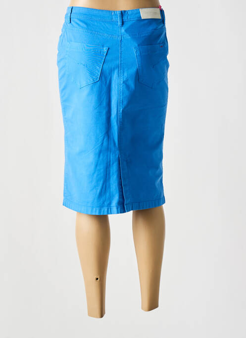 Fustă midi albastru COUTURIST femeie