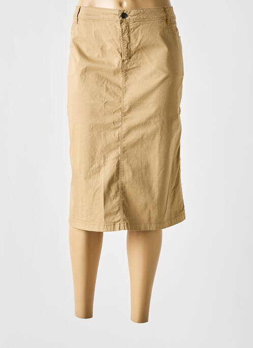Fustă midi maro COUTURIST femeie