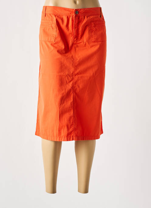 Fustă midi portocaliu COUTURIST femeie