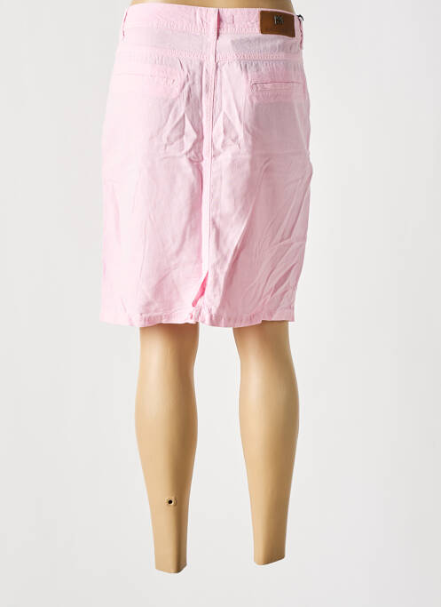 Fustă midi roz MENSI COLLEZIONE femeie