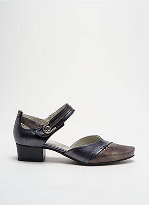 Sandale/Pantofi decupați gri DORKING femeie