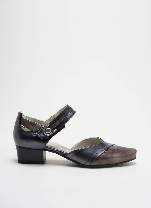 Sandale/Pantofi decupați gri DORKING femeie