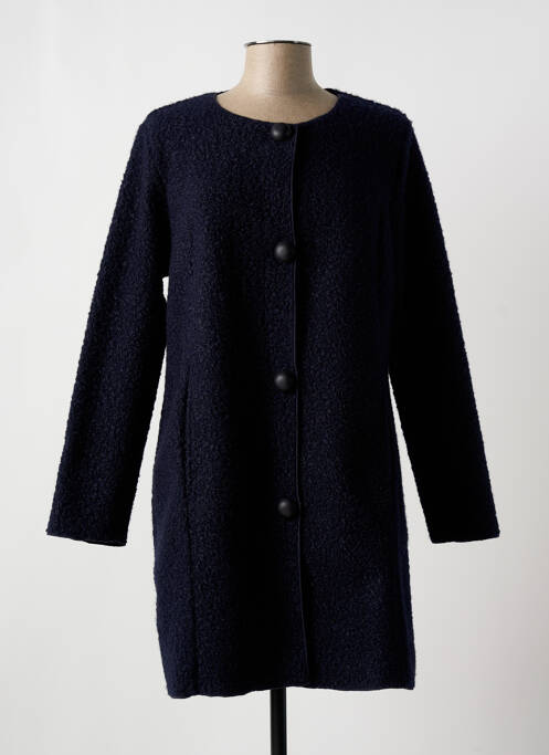 Palton lung albastru TELMAIL femeie