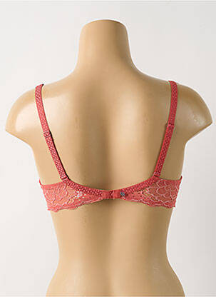 Sutien efect material satinat top sutien modelat portocalie SIMONE PERELE femeie