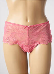 Shorty efect material satinat roz AUBADE femme