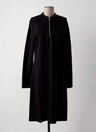 Rochie midi mâneci lungi mâneci lungi negru KOCCA femeie