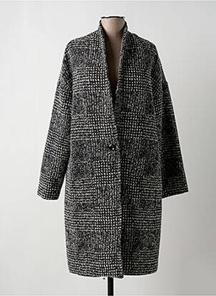 Palton lung negru LA FEE MARABOUTEE femeie