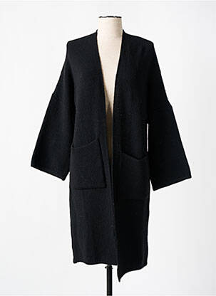 Vestă cu mâneci lungi negru SIGNE NATURE femeie