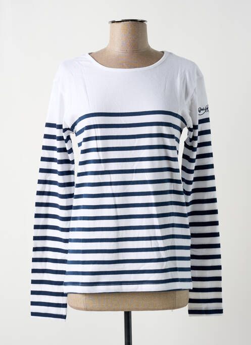 Tricou alb BREIZH ANGEL femeie