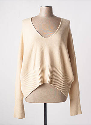 Pulover bej KOCCA femeie