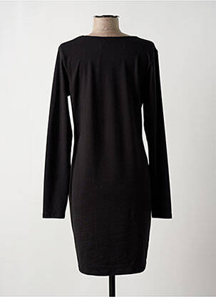 Rochie midi mâneci lungi mâneci lungi negru MYRINE & ME femeie