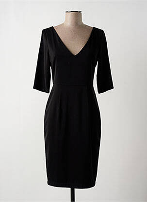 Rochie midi mâneci 3/4 mâneci 3/4 negru FRACOMINA femeie