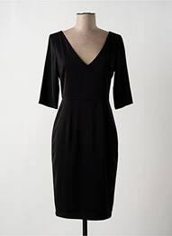 Rochie midi mâneci 3/4 mâneci 3/4 negru FRACOMINA femeie