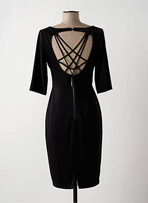 Rochie midi mâneci 3/4 mâneci 3/4 negru FRACOMINA femeie