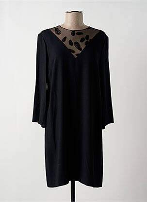 Rochie midi croială fluidă mâneci lungi negru PENNYBLACK femeie