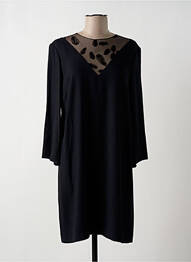 Rochie midi croială fluidă mâneci lungi negru PENNYBLACK femme