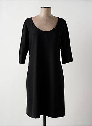 Rochie midi mâneci 3/4 mâneci 3/4 negru FRACOMINA femeie