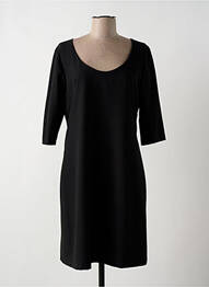 Rochie midi mâneci 3/4 mâneci 3/4 negru FRACOMINA femeie