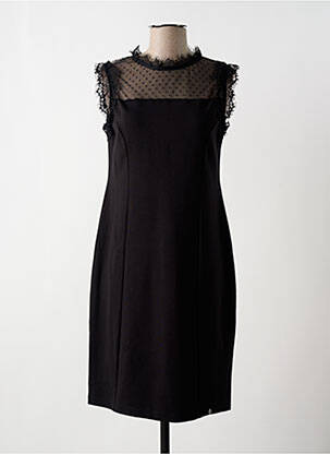 Rochie midi fără mâneci fără mâneci negru FRACOMINA femeie