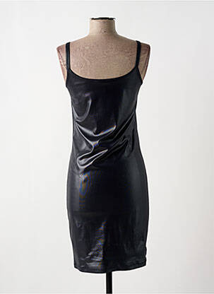 Rochie midi guler rotund bretele subțiri negru SARAH PACINI femeie