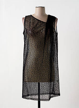 Rochie scurtă fără mâneci fără mâneci negru SARAH PACINI femeie
