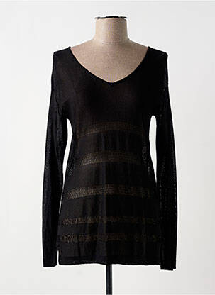 Pulover negru WOM & NOW femeie