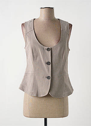 Vestă fără mâneci bej MYRINE ANTWERP femeie