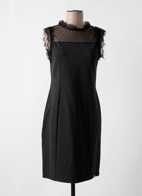 Rochie midi gri FRACOMINA femeie