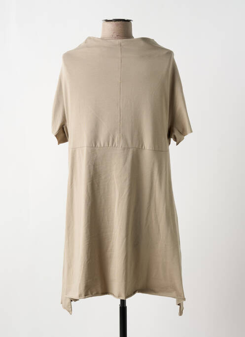 Tunică mâneci scurte bej NUOVO BORGO femeie