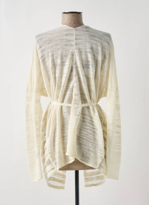 Vestă cu mâneci lungi bej SARAH PACINI femeie