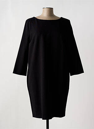 Rochie midi mâneci lungi mâneci lungi negru MANILA GRACE femeie