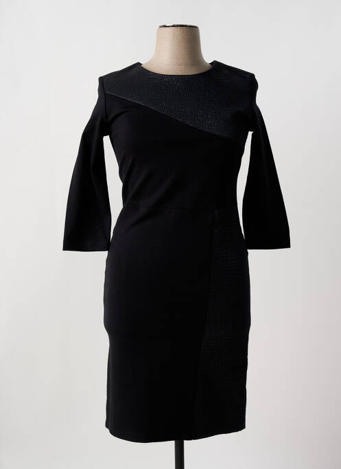 Rochie midi negru ELEONORA AMADEI femeie