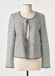 Jachete elegante guler rotund negru COMMA, femme