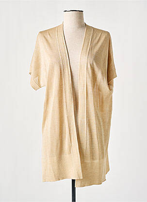 Vestă cu mâneci scurte auriu MARIA BELLENTANI femeie