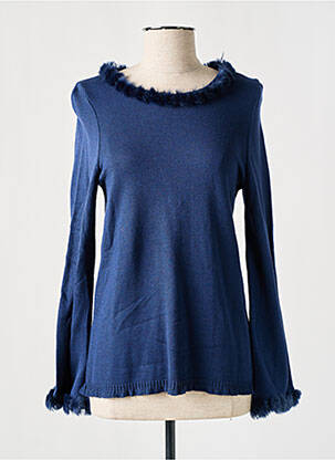 Pulover albastru MAILLE DE LUXE femeie