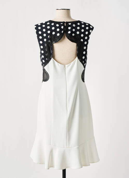 Rochie midi alb LESLIE femeie