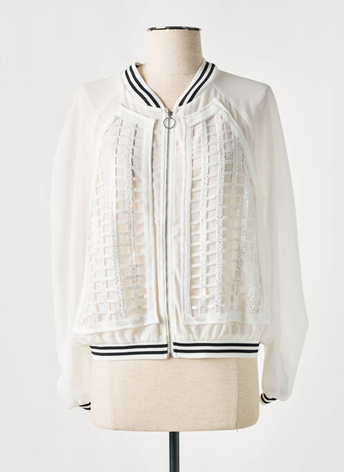 Geacă alb LESLIE femeie