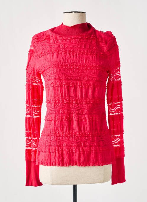 Top roșu EVA KAYAN femeie