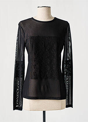 Top negru AKHESA femeie