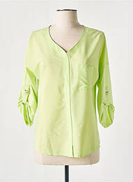 Bluză mâneci 3/4 mâneci 3/4 verde BASLER femme