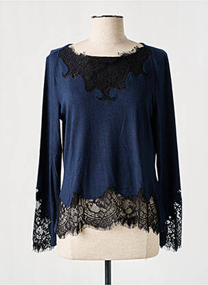 Top albastru EVA KAYAN femeie