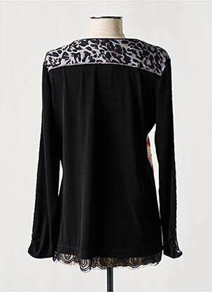 Tricou mâneci lungi mâneci lungi negru SOMMERMANN femeie