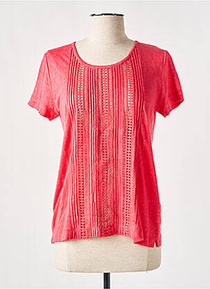 Tricou elasticitate mâneci scurte roz GERARD DAREL femeie